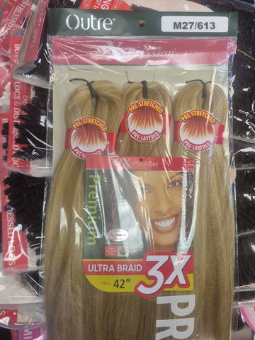 OUTRE X-PRESSION 3X ULTRA PRE STRETCHED BRAID 42"