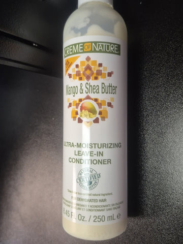 CREME OF NATURE MANGO & SHEA  BUTTER ULTRA MOISTURIZING LEAVE IN CONDITIONER