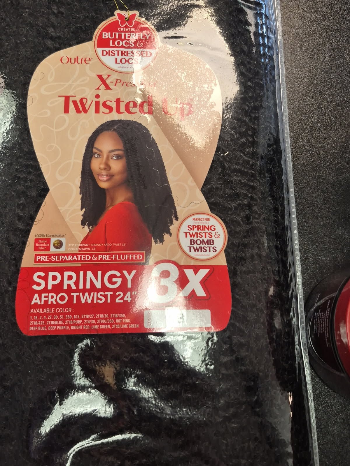 OUTRE SPRINGY AFRO TWISTED UP 24" 3X