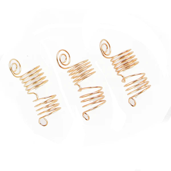 WIGO COLLECTION HAIR ACCESSORIES BRAID RING - HALF SPIRAL 3PCS (CTG3) ANA BEAUTY