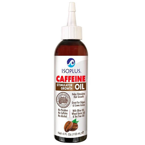 ISOPLUS CAFFEINE STIMULATOR GROWTH OIL 4oz