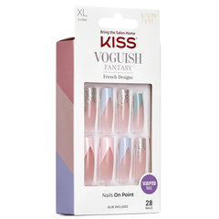 KISS FVXX VOGUISH FANTASY FRENCH DESIGNS 28 NAILS