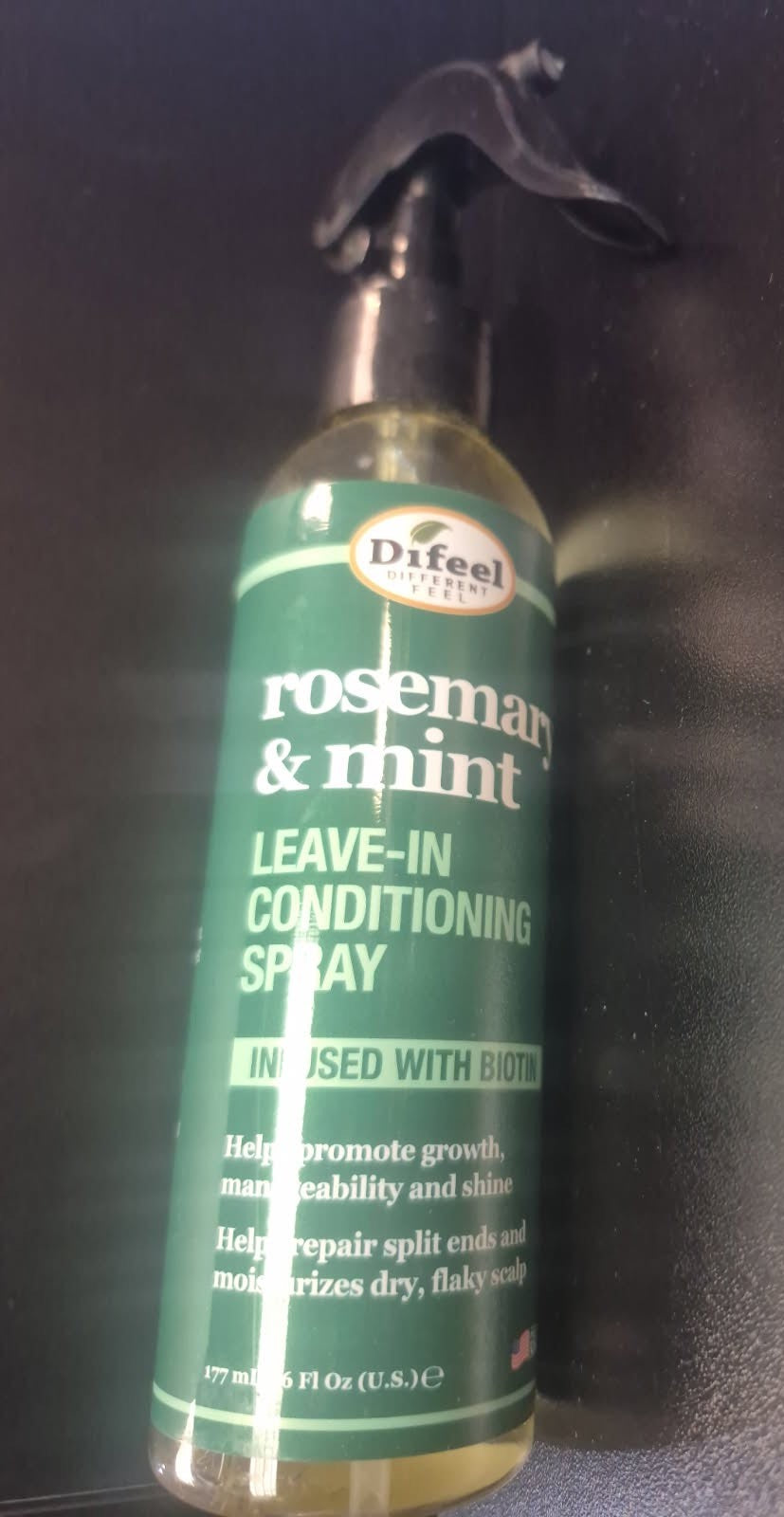 DIFEEL ROSEMARY & MINT STRENGTHENING LEAVE-IN CONDITIONING SPRAY WITH BIOTIN 6OZ