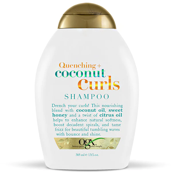 OGX QUENCHING COCONUT CURLS SHAMPOO 13oz