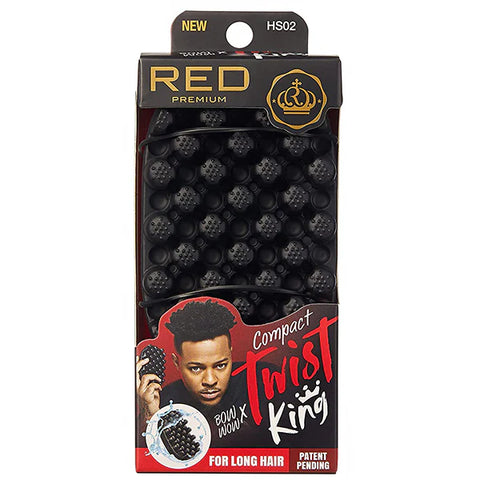 RED PREMIUM HS02 WASHABLE AND DURABLE COMPACT BOW WOW TWIST KING