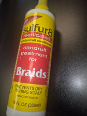 SULFUR8 DANDRUFF TREATMENT FOR BRAIDS 12oz