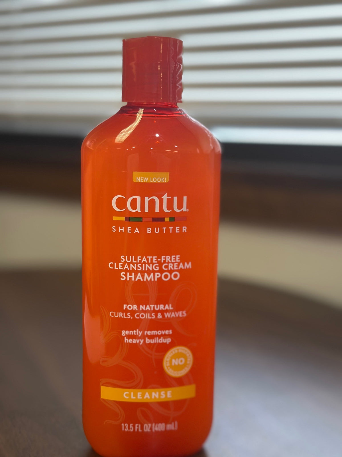 CANTU SHEA BUTTER SULFATE FREE CLEANSING CREAM SHAMPOO
