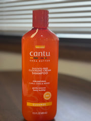 CANTU SHEA BUTTER SULFATE FREE CLEANSING CREAM SHAMPOO