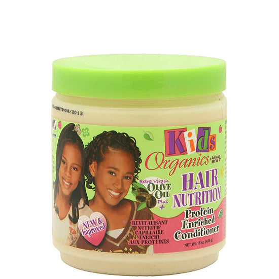 KIDS ORGANICS HAIR NUTRITION PROTEIN ENRICHED CONDITIONER 15 OZ