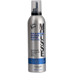 VIGOROL MOUSSE MAXIMUM SHINE & WAVE 12OZ