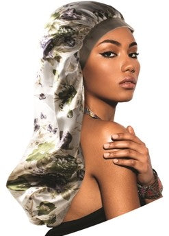 BONNET CAP - X-TRA LONG SILKY DESIGNED - SINGLE LAYER (ASSORTED NO. 1)The Product Store Next Door