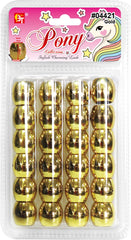 METALIC JUMBO ROUND BEADS (GOLD)The Product Store Next Door