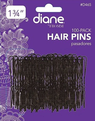 HAIR PINS 1.75 INCH BLACK 100-PACKThe Product Store Next Door