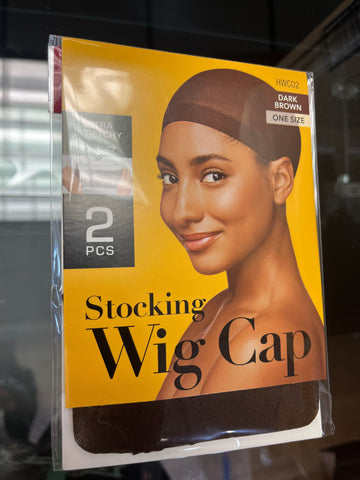 STOCKING WIG CAP - DARK BROWNThe Product Store Next Door